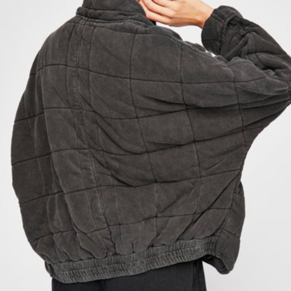 {Free People} Dolman Quilted Jacket - Picture 2 of 7